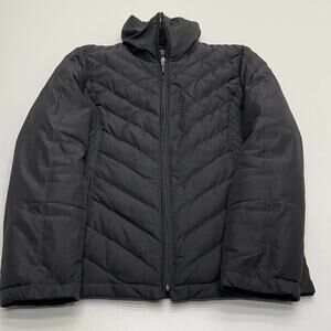 KENNETH COLE Womens Small Black Down Feather Coat